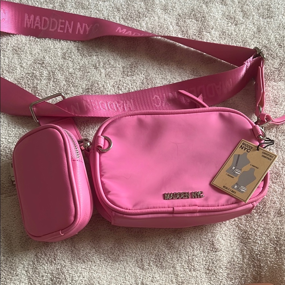 Pink Crossbody Bag Set